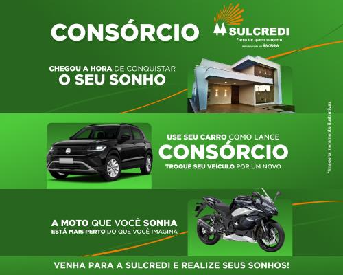 Sulcredi lança campanha especial de consórcio