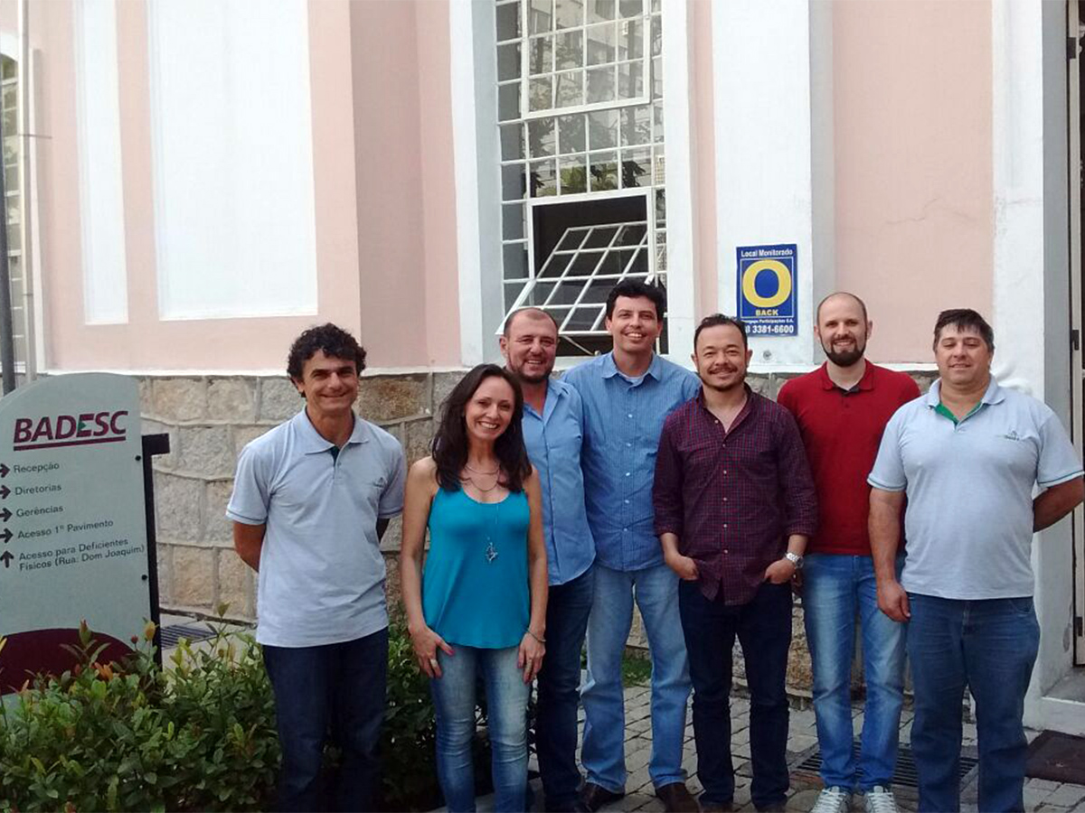 Presidente da Sulcredi visita BRDE e Badesc
