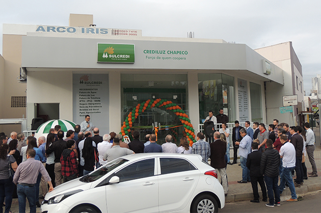 Sulcredi inaugura sua primeira agência em Chapecó