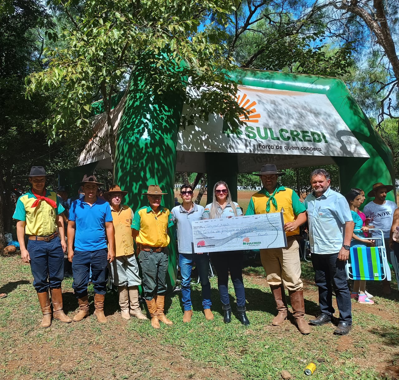 Sulcredi presente no XXVI Rodeio Interestadual em Ouro Verde