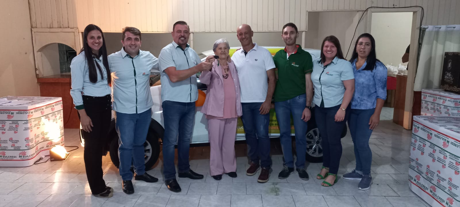 Cooperada de Vargem Bonita recebe o segundo carro da campanha Cooperar é Show na Sulcredi