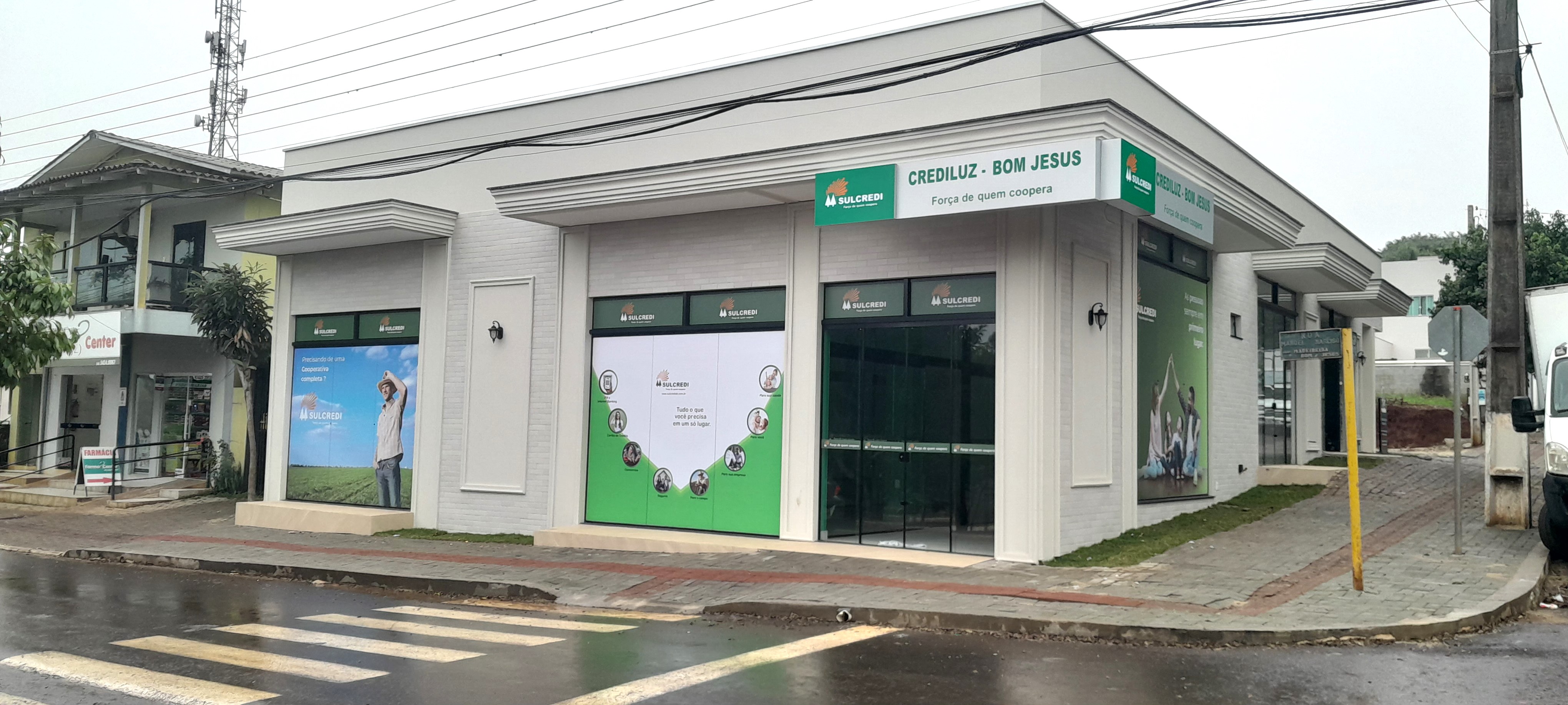 Novo endereço da agência Sulcredi de Bom Jesus