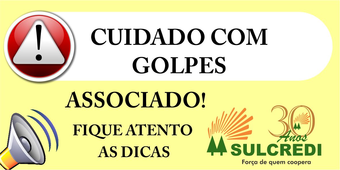 Sulcredi alerta sobre golpes